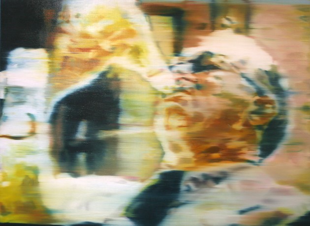Man Drinking Beer 80x110cm oil on canvas 08