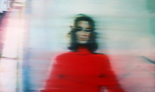 Woman on Staircase 76x127cm oil on canvas 08
