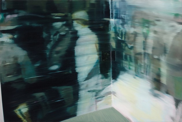 Lumi?re I, 160 x 240cm, oil on canvas, 2010