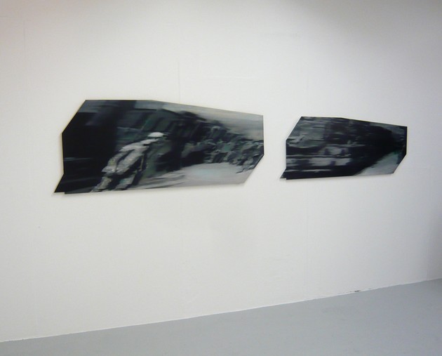 Lumi?re Diptych I (Installation shot)